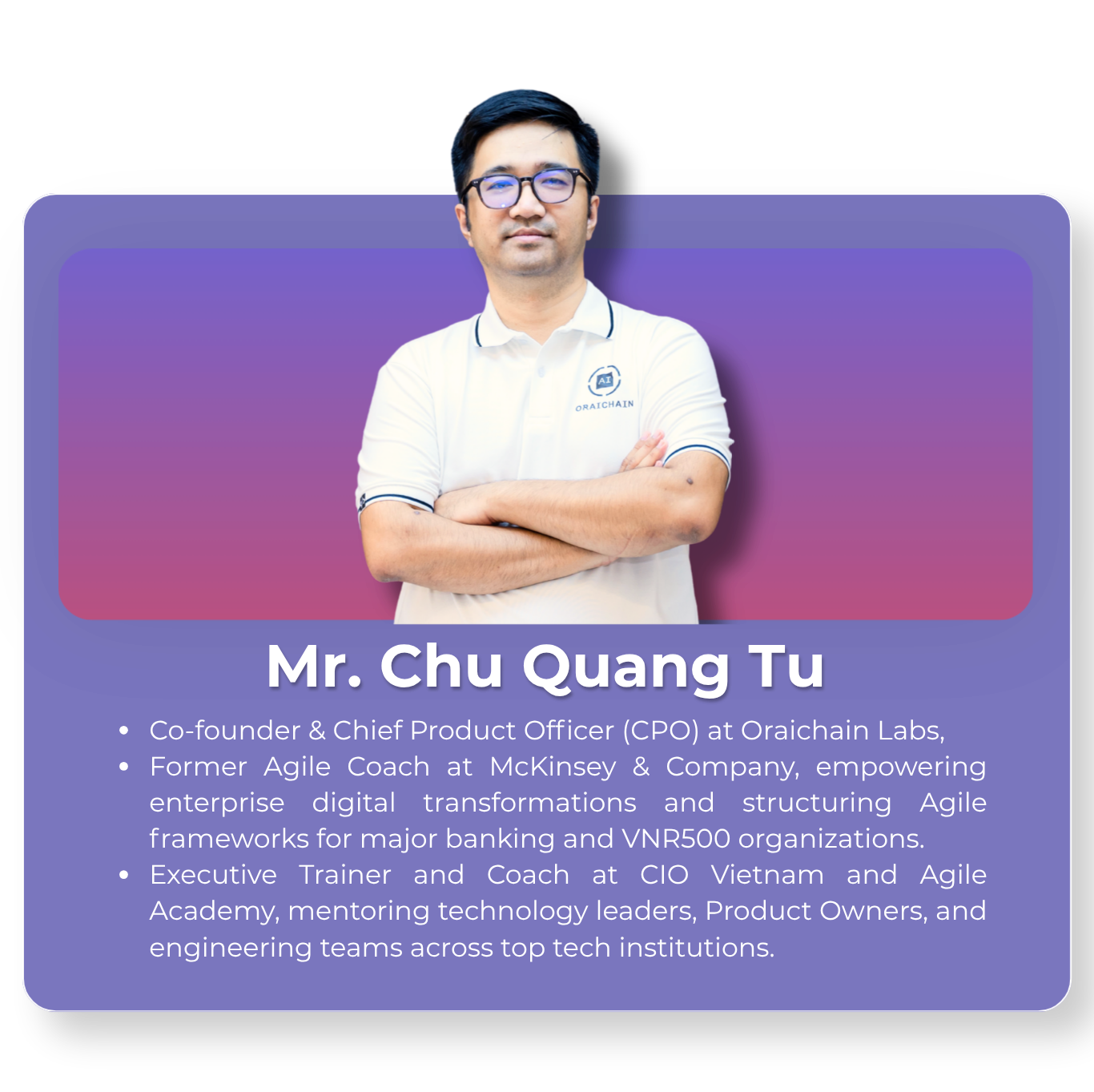Mr. Chu Quang Tu - Board of Mentors